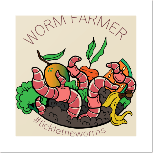 Worm Farmer Posters and Art